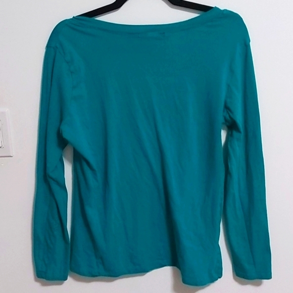 Teal essential long sleeve - Picture 11 of 15